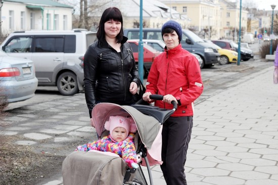 Люди в городе