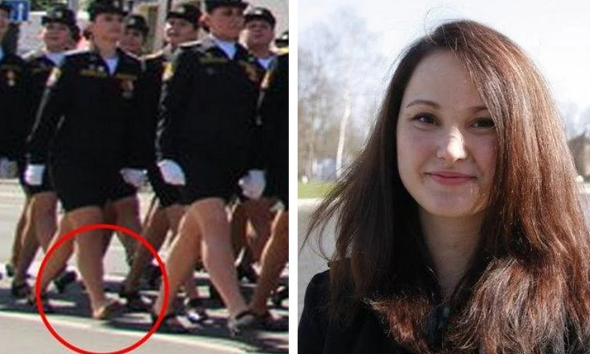 Девушка потеряла туфлю на параде в калининграде фото
