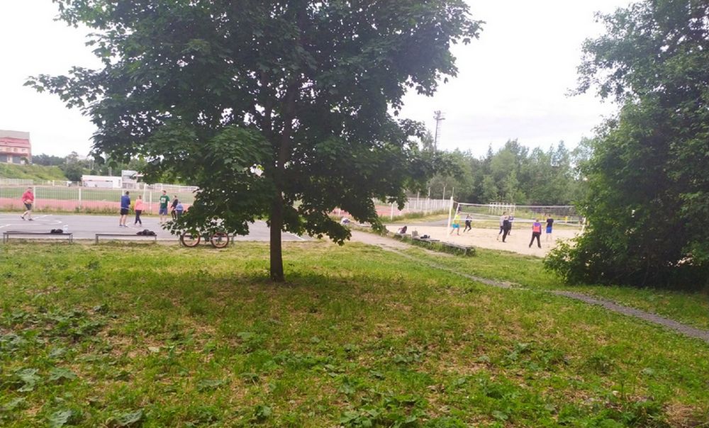 парк Ямка Петрозаводск волейбол