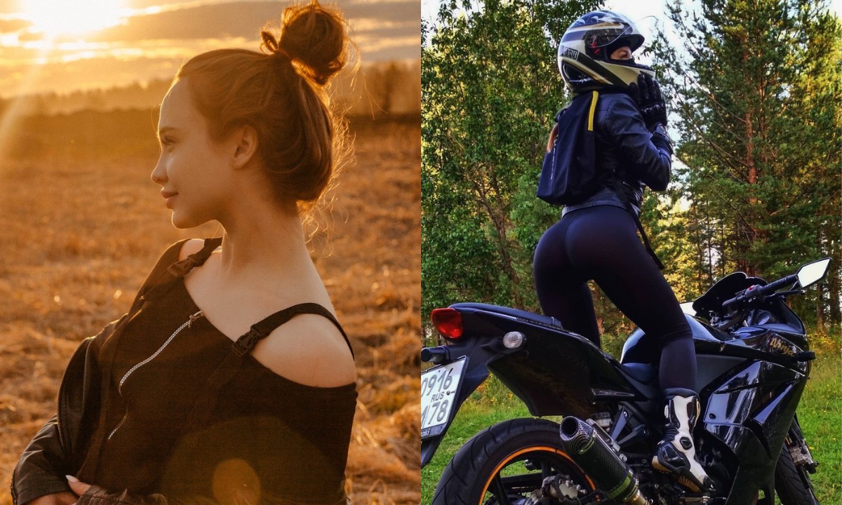 Мила, Петрозаводск, мотоциклистка