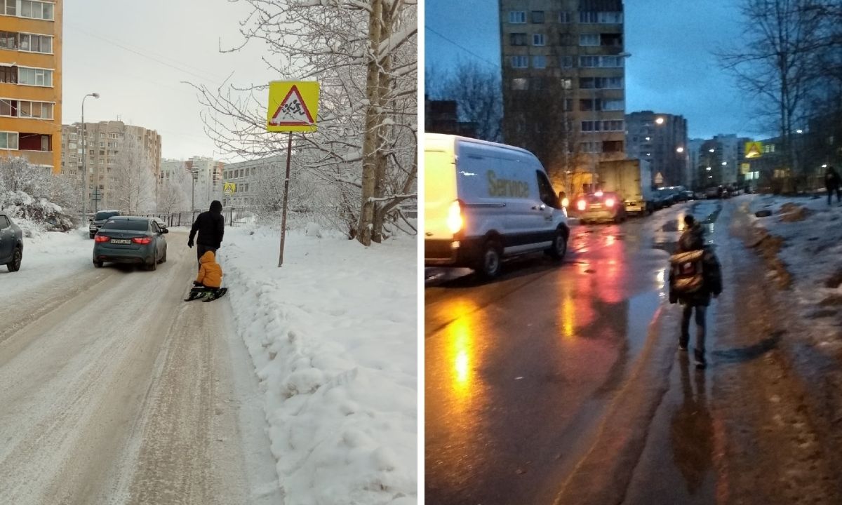 После ремонта на дороге в Петрозаводске можно убиться: в большой опасности  дети!