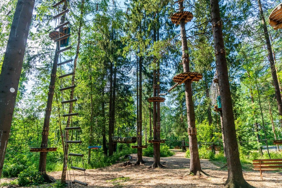 Верёвочный и тюбинг парки Norway park Karelia