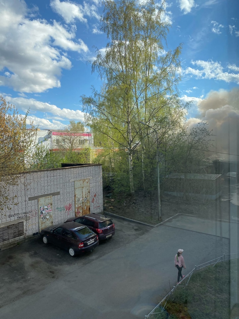 пожар в Петрозаводске