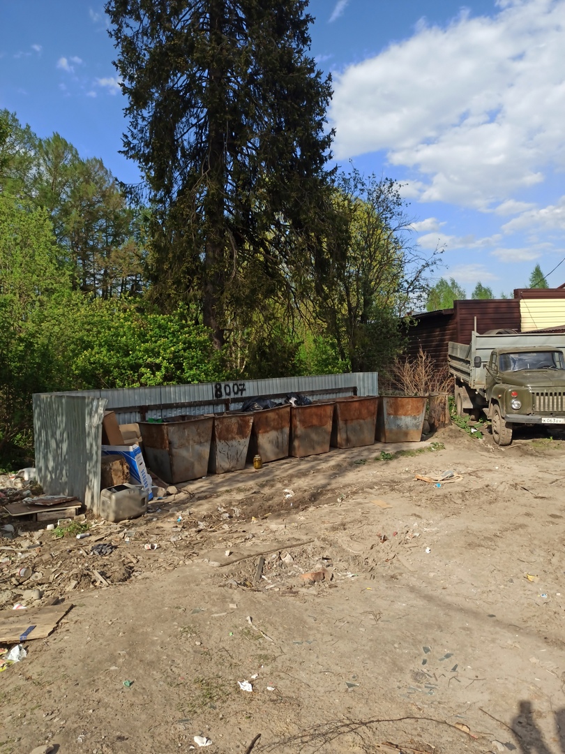 Карельский город завален мусором: дворы превращаются в свалку