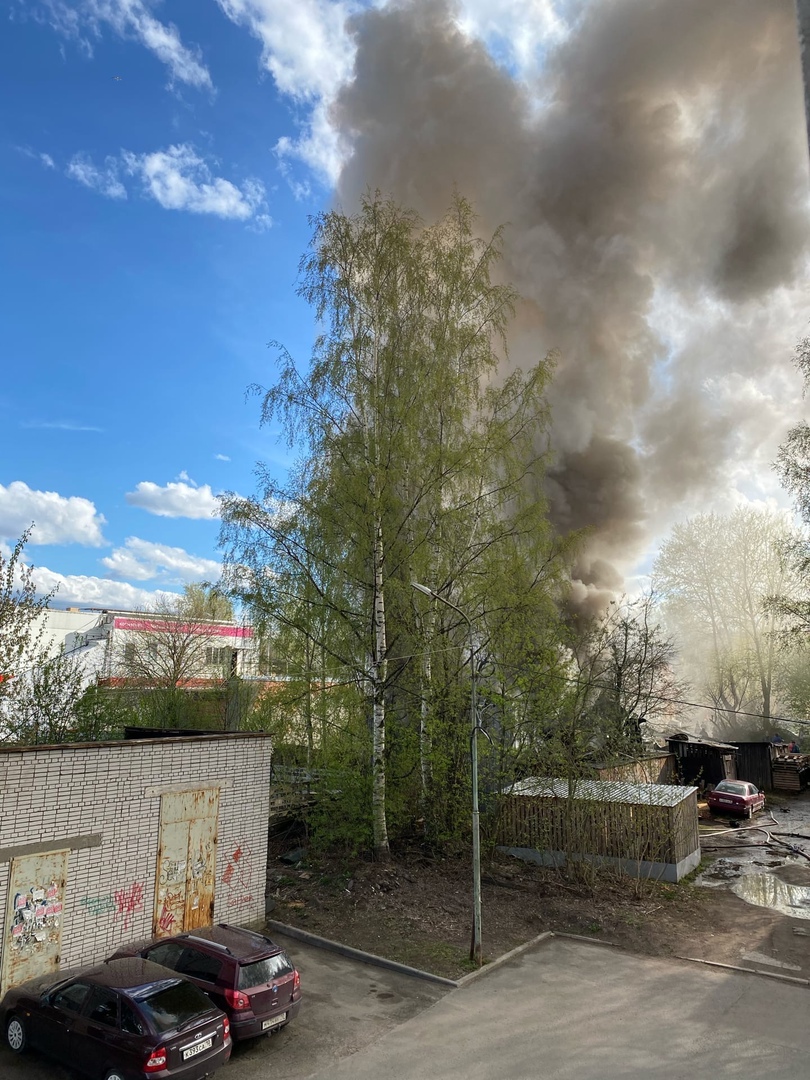 пожар в Петрозаводске