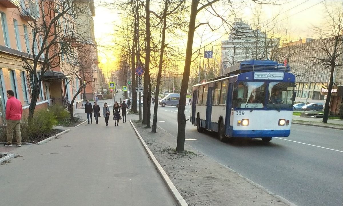 Троллейбус в Петрозаводске