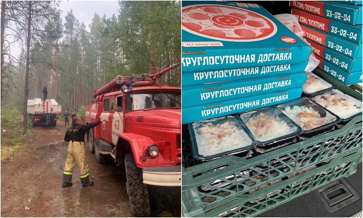 карелия, пожар, помощь волонтерам