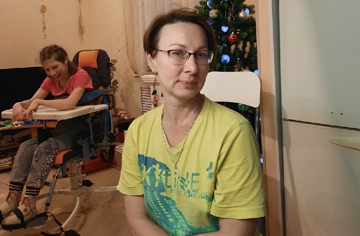 Татьяна Васильева, руководитель КРОО «Поможем нашим детям» и мама Полины.
