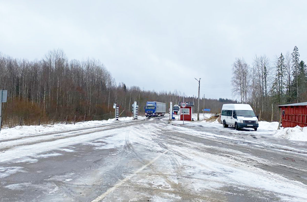 В Карелии приостановил работу пункт пропуска через границу с Финляндией