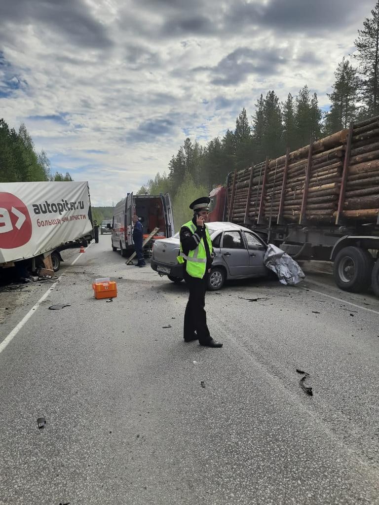 Пенсионер погиб в страшной аварии на севере Карелии