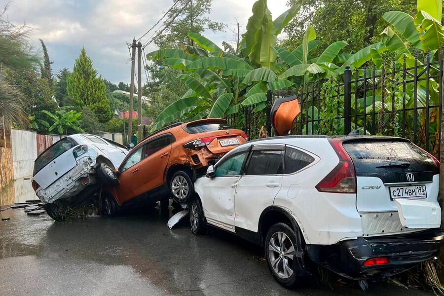 Затопленные автомобили