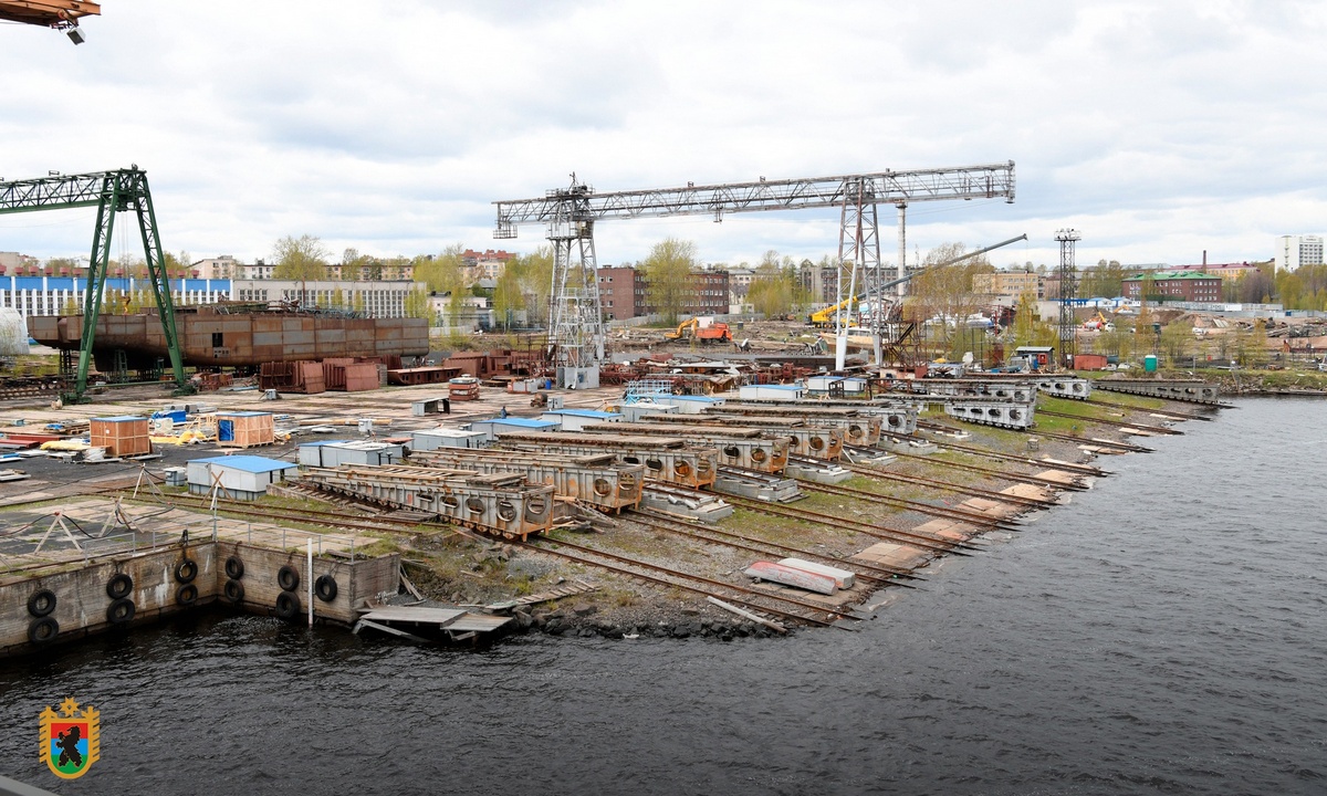 Судостроительный завод, который возрождают в Карелии, загрязнял Онежское озеро