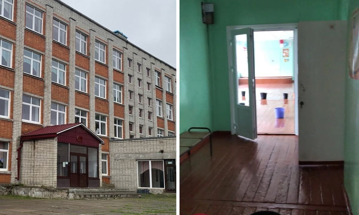 школа, Беломорск, коридор