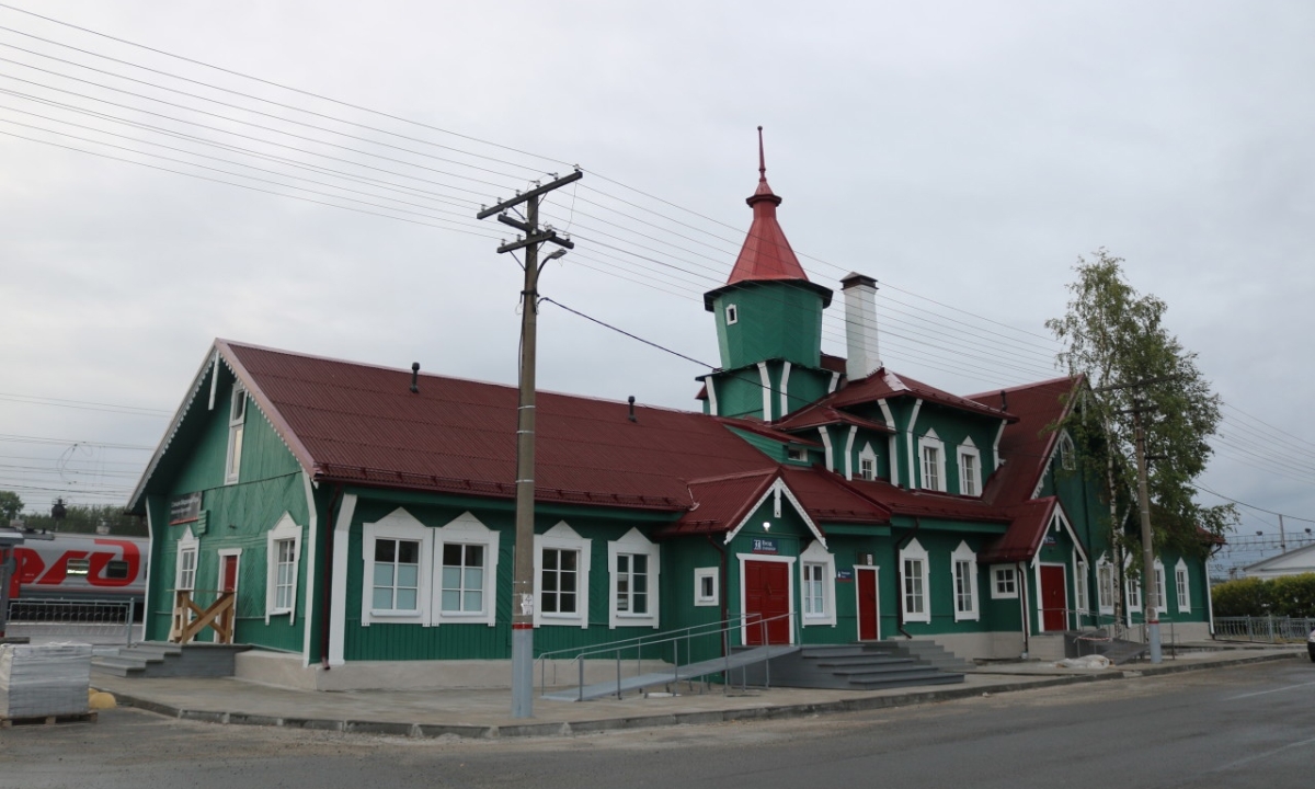 вокзал Медвежьегорск