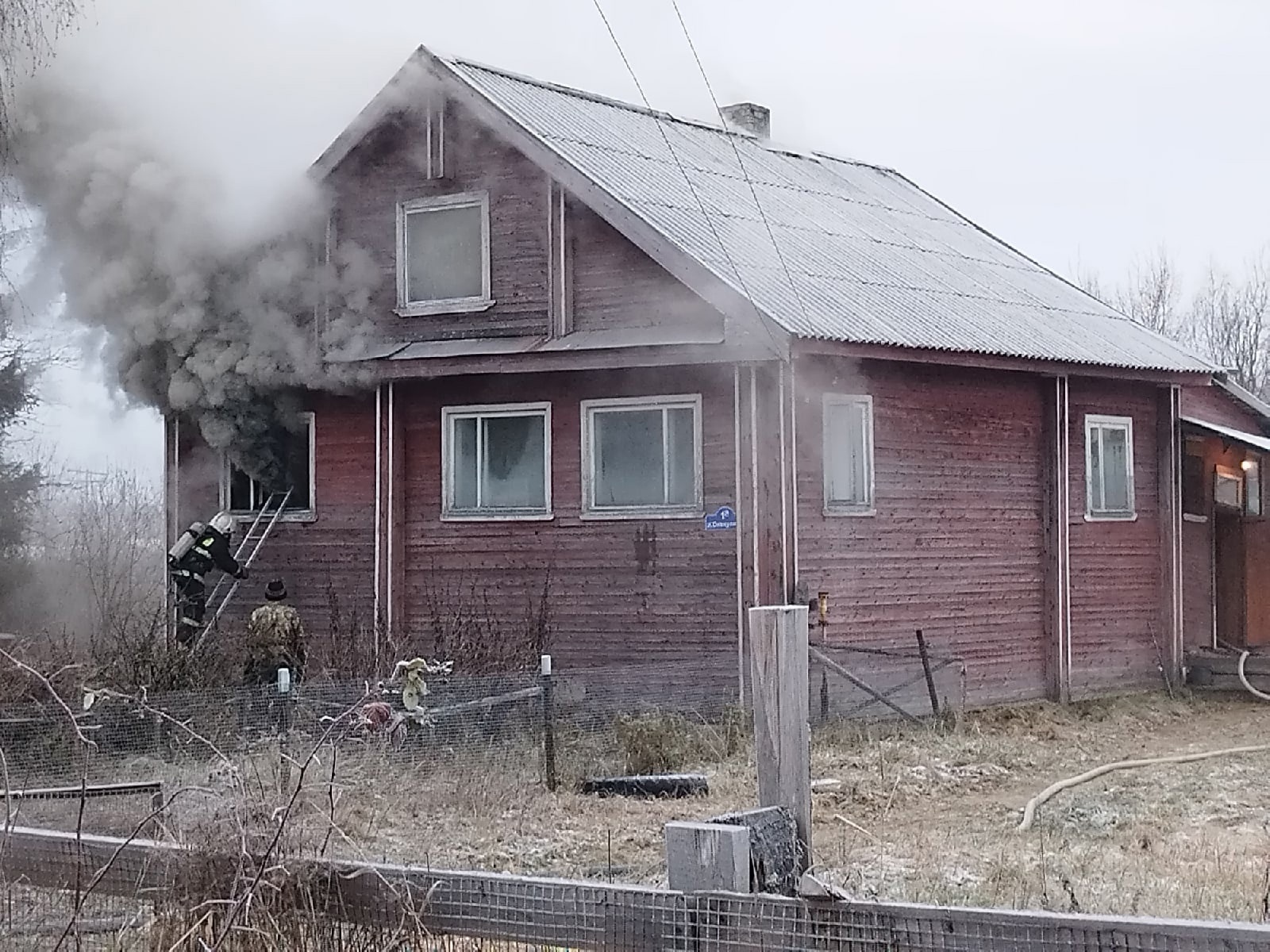 Человек погиб на пожаре в Карелии