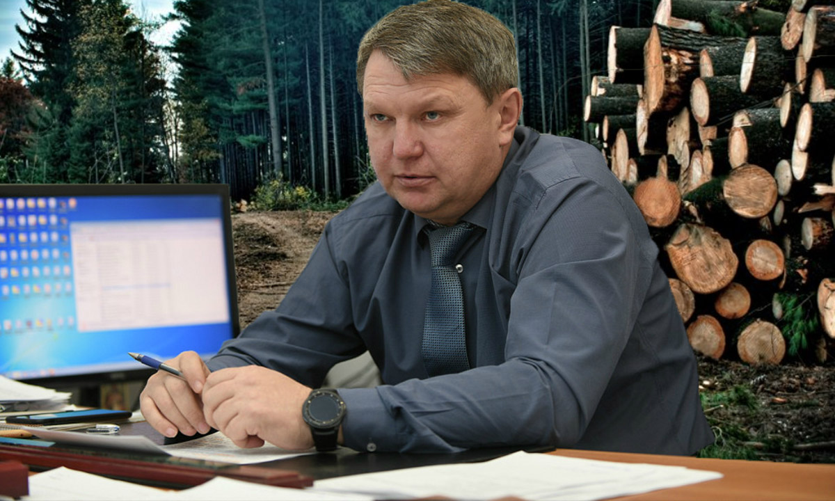 Щепин, лес, министр