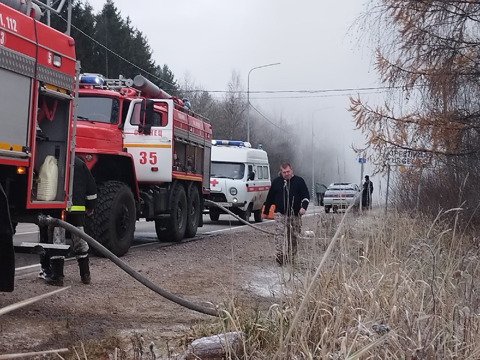 Человек погиб на пожаре в Карелии