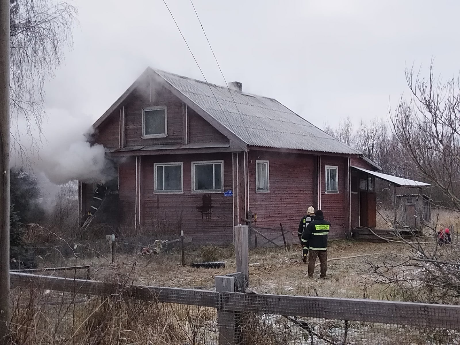 Человек погиб на пожаре в Карелии