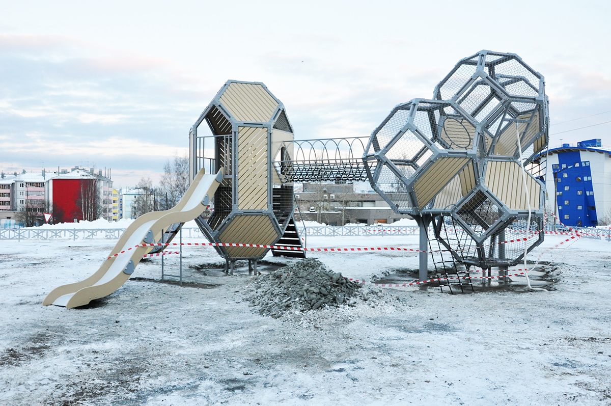 Стало известно, когда откроют странный детский городок в Петрозаводске |  23.12.2022 | Новости Петрозаводска - БезФормата