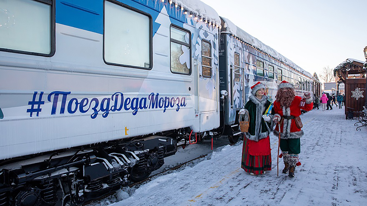 РЖД запускает в Карелию новый туристический маршрут из вагонов поезда Деда Мороза