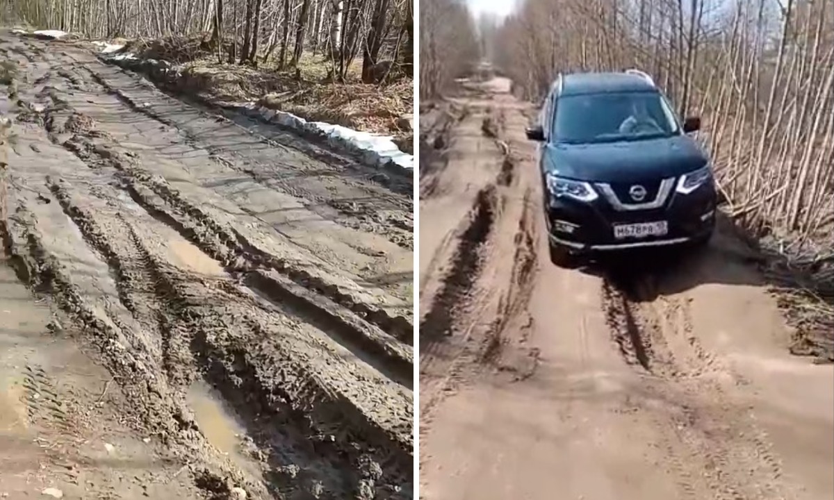 Дорогу к популярному водопаду Белые мосты снова размыло