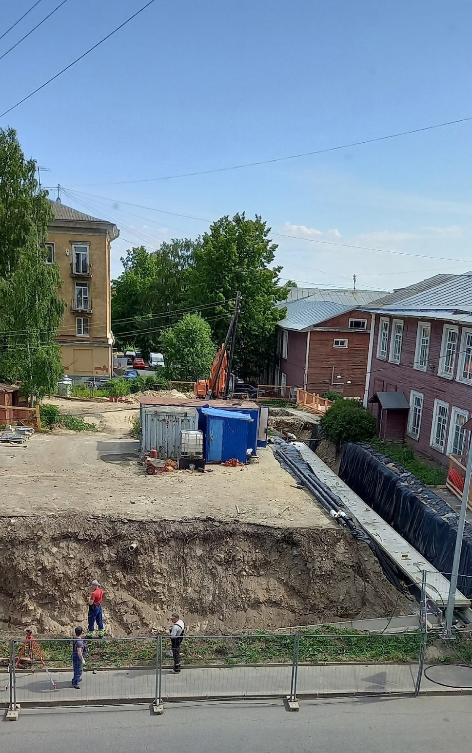 Стало известно, что строят около исторических домов в центре Петрозаводска