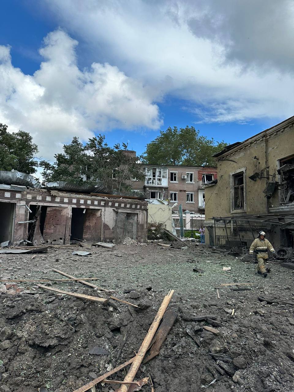 В Таганроге взорвалась ракета