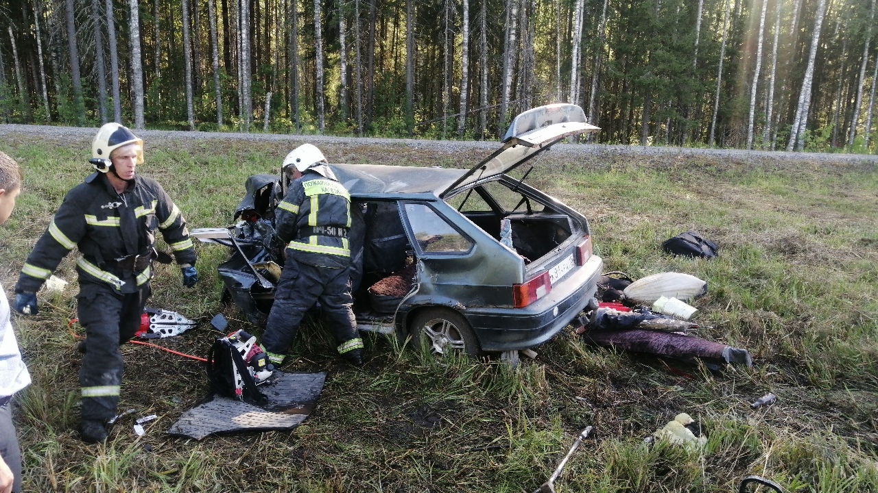 Водитель погиб в страшной аварии в Карелии