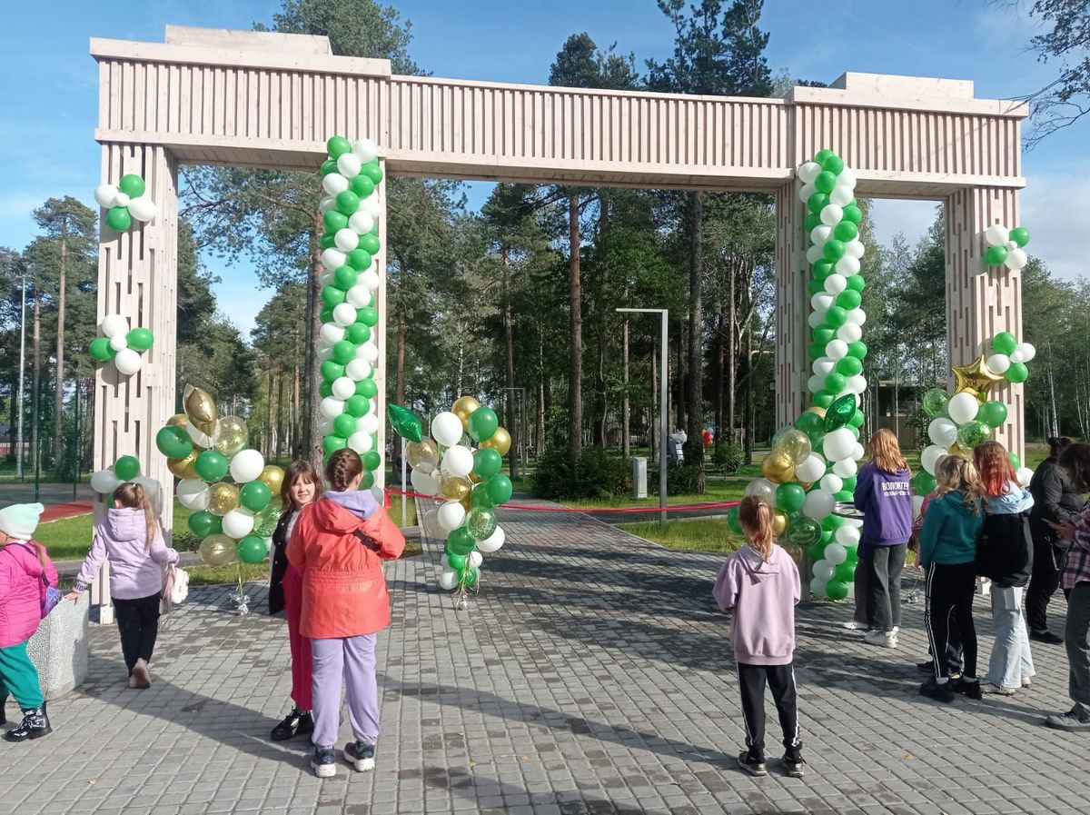 В Сегеже при поддержке Segezha Group открыли обновленный «Семейный парк»