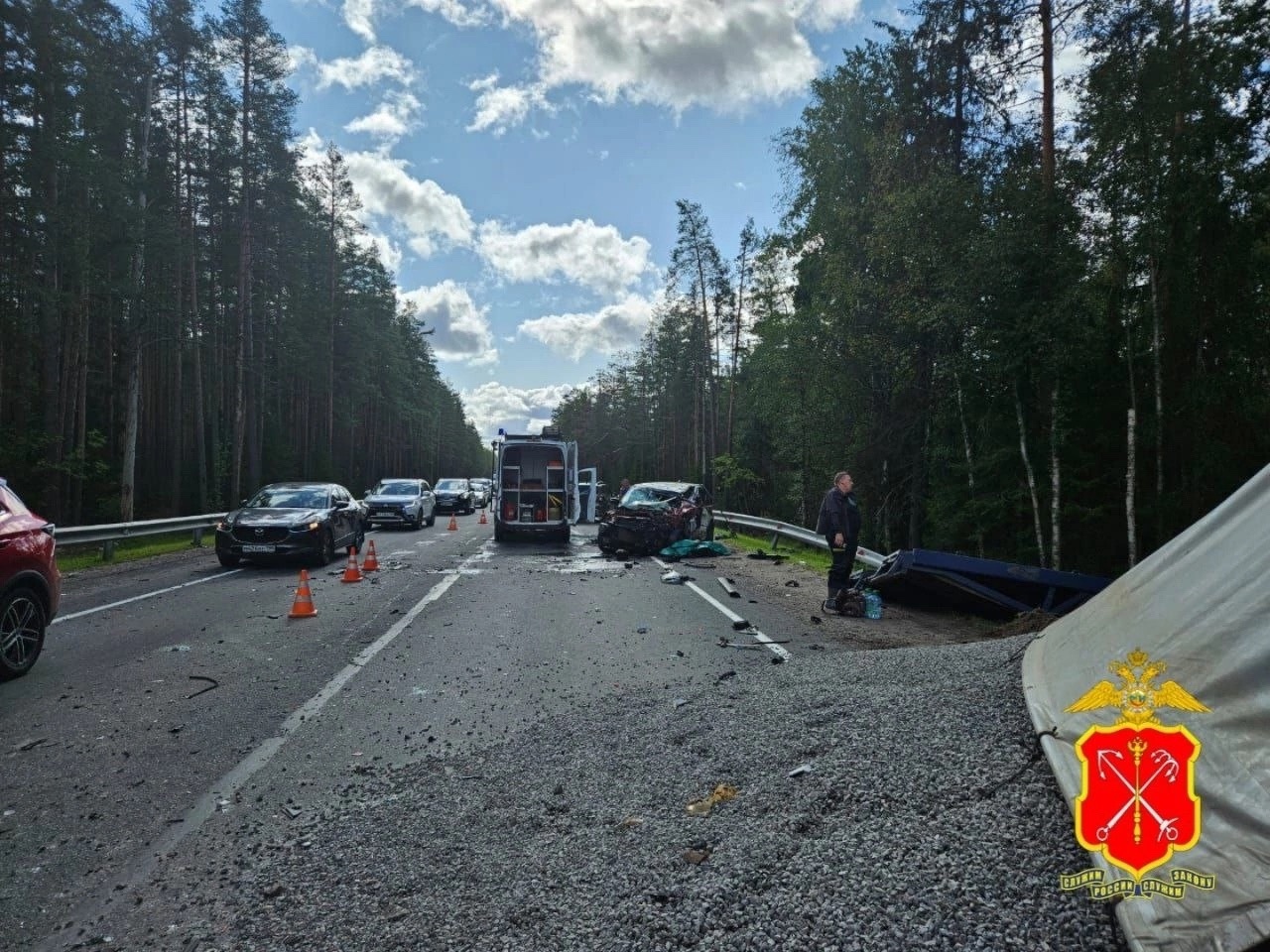 Два человека погибли в массовом ДТП на трассе «Сортавала» | 06.09.2023 |  Новости Петрозаводска - БезФормата