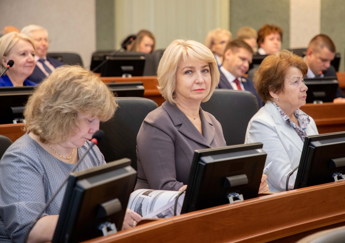 Галина Гореликова Заксобрание Карелии