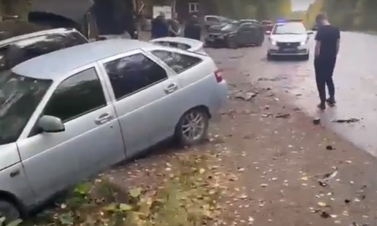 Массовая авария у горы «Сампо» | 03.10.2023 | Новости Петрозаводска -  БезФормата