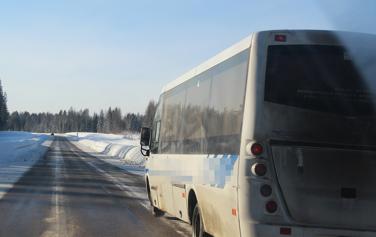 В Карелии отменили автобусный рейс, чтобы с пассажирами ничего не случилось