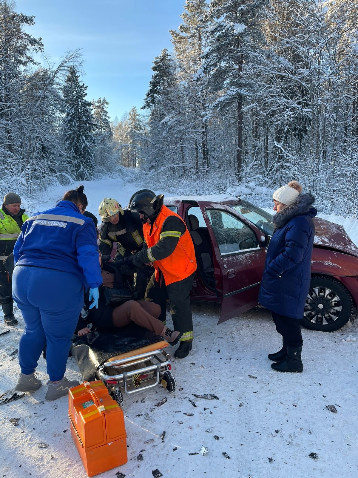 Стало известно, кто пострадал в страшной аварии с лесовозом в Карелии |  18.01.2024 | Новости Петрозаводска - БезФормата