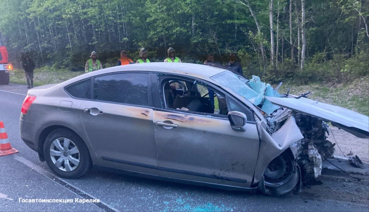 В Карелии осудили водителя за страшную аварию, в которой погибли три  человека