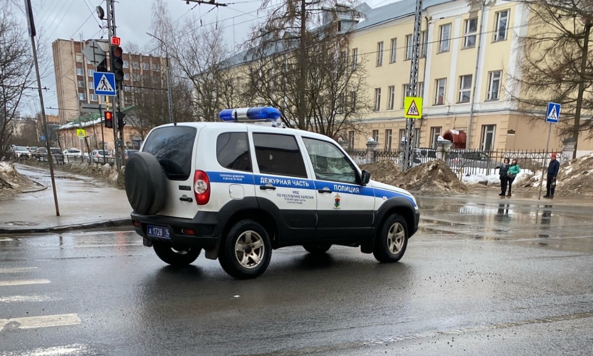 Мужчину из Карелии оштрафовали за неповиновение полиции