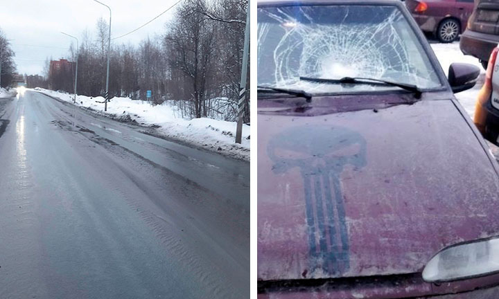 В Петрозаводске жестко сбили школьника, который переходил дорогу