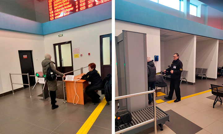 «Досмотр ручной клади включили». В Петрозаводске усилили охрану автовокзала после теракта в «Крокусе»