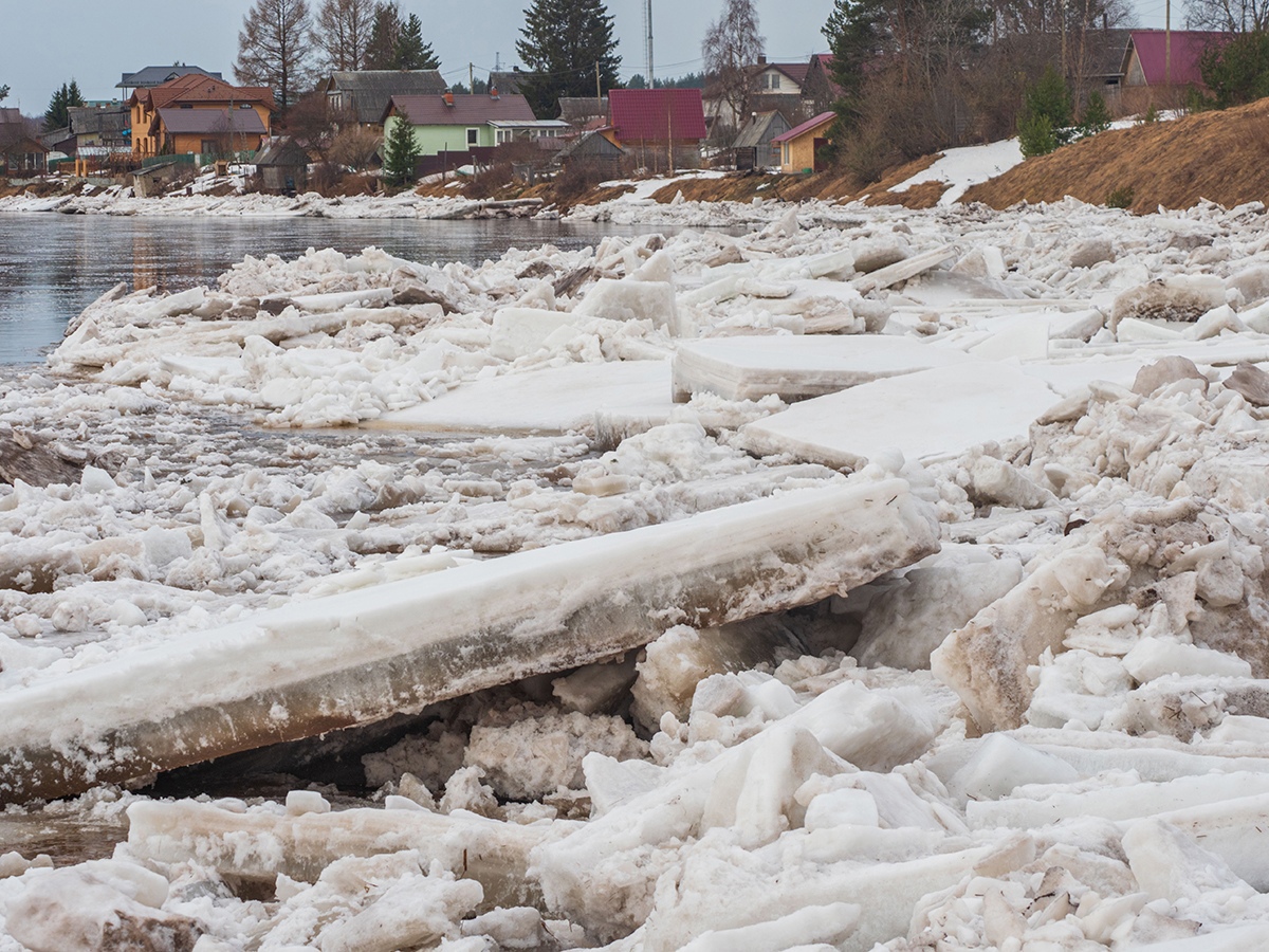 Вода прибывает». Дома под Петрозаводском может затопить