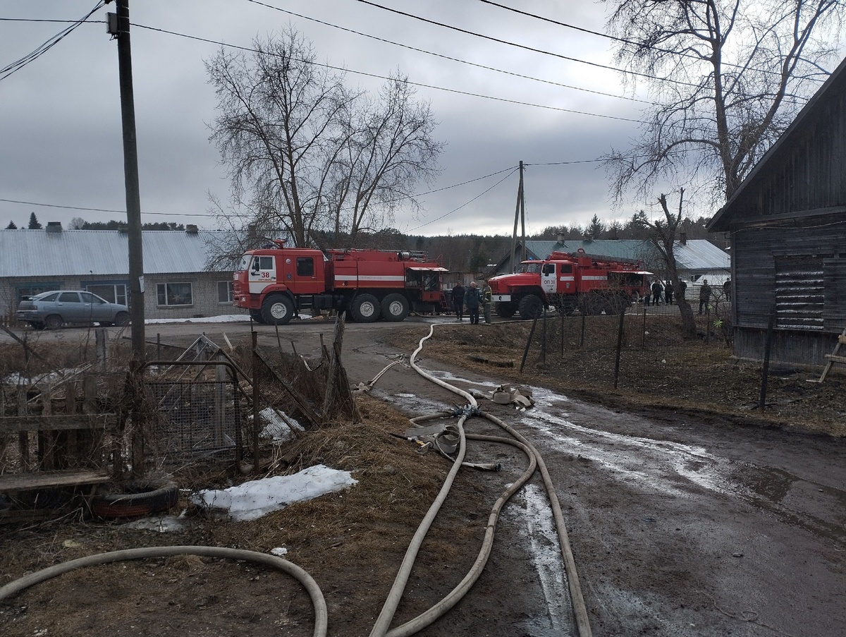 Квартира сгорела в Карелии