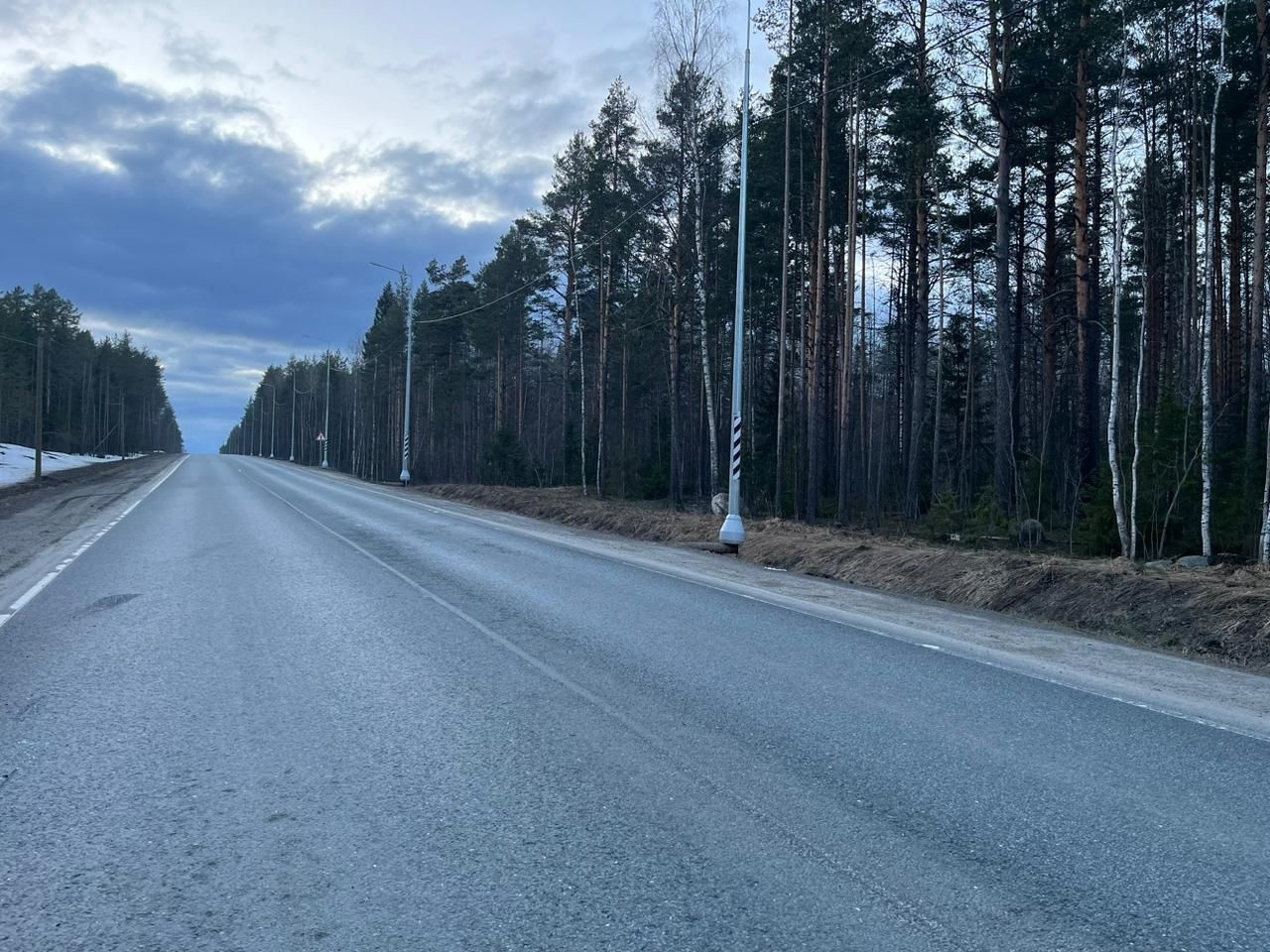 Автомобиль влетел в столб на трассе в Карелии: есть пострадавшие |  15.04.2024 | Новости Петрозаводска - БезФормата