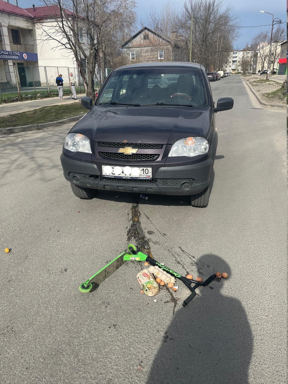 В Петрозаводске пенсионер сбил семилетнего ребенка