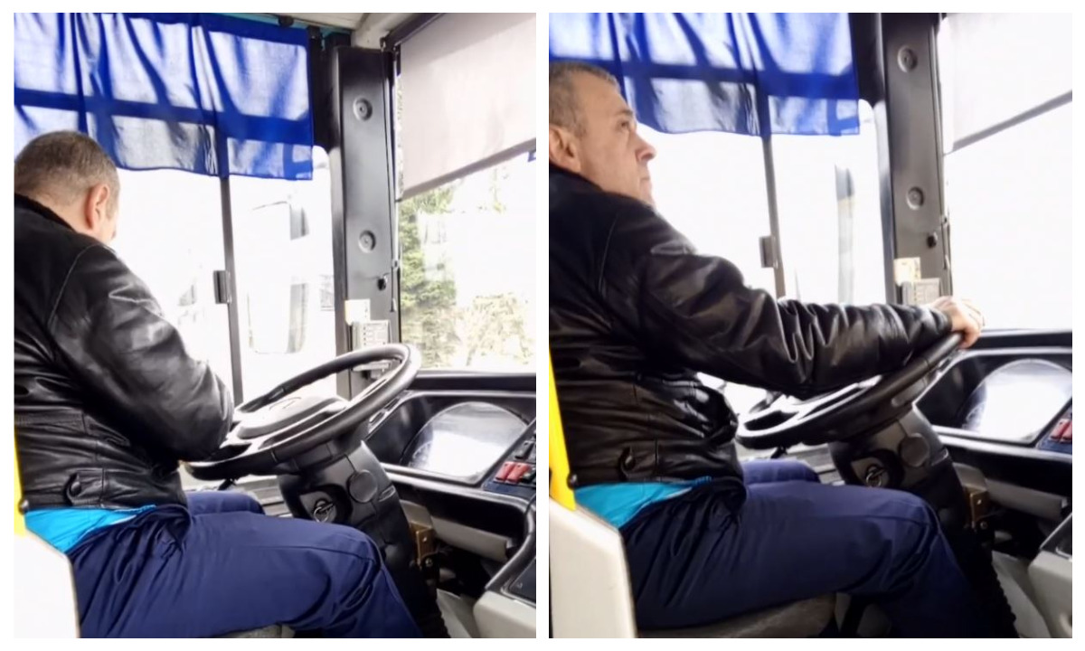 «А потом автобусы с мостов падают!» В Петрозаводске водитель маршрутки постоянно отвлекался от дороги