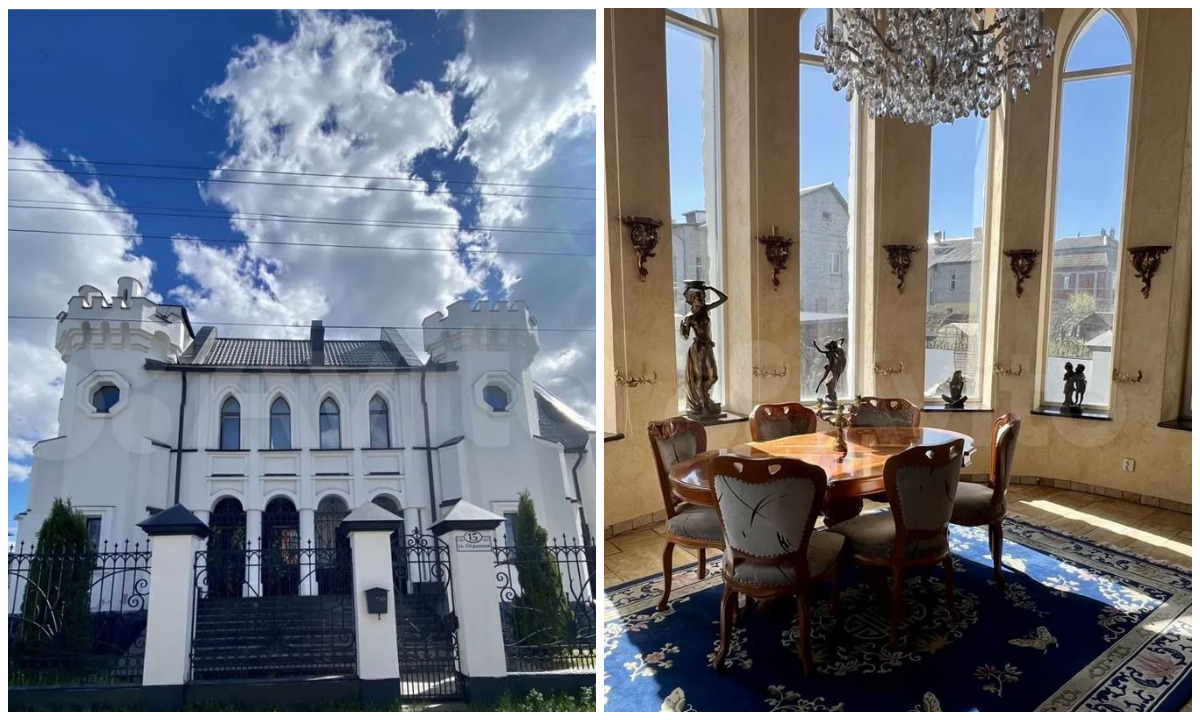 Роскошный замок в Петрозаводске сдают за 120 тысяч рублей