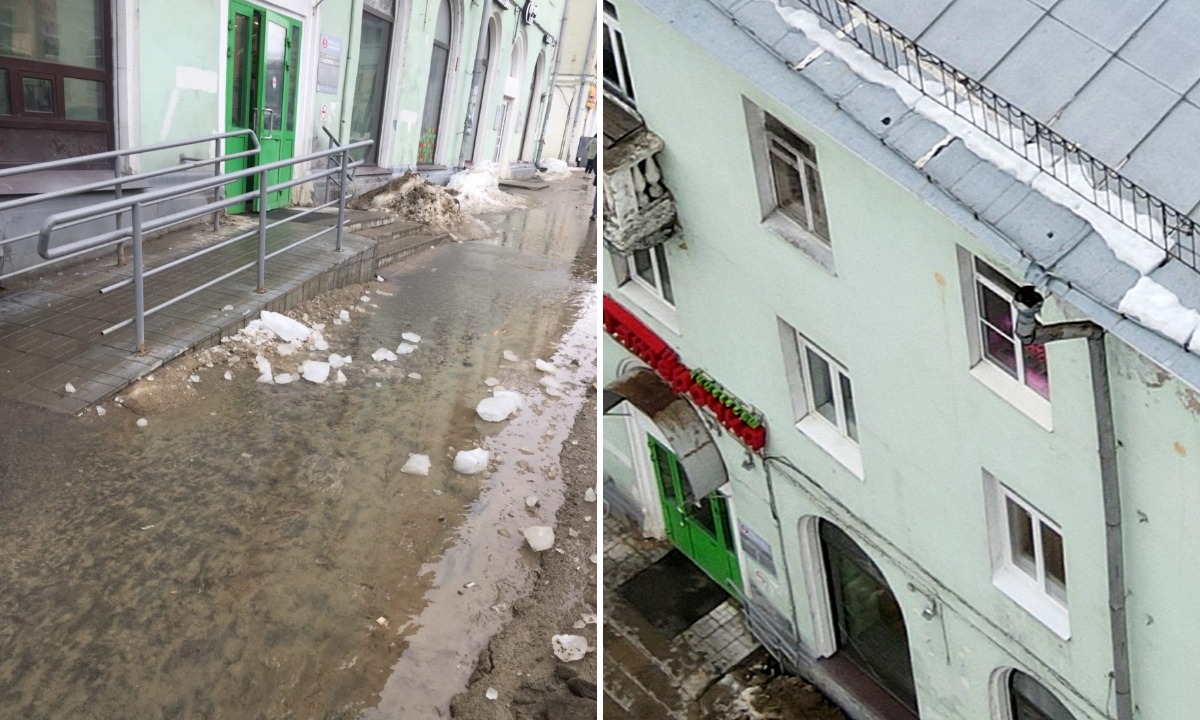 В Петрозаводске управляющая компания заплатит максимальную сумму за упавшую на мужчину глыбу льда