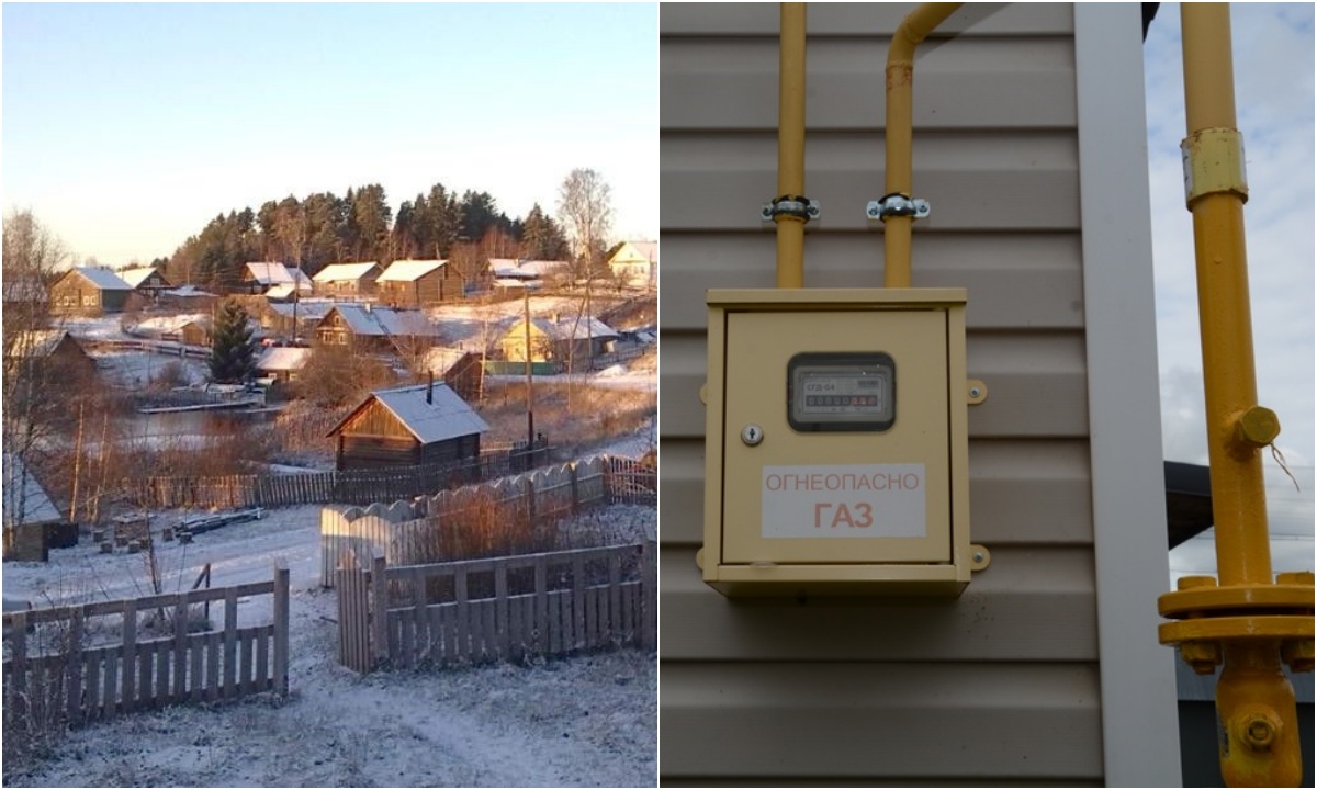 Жители поселка в Карелии четыре года не могут провести газ в дома