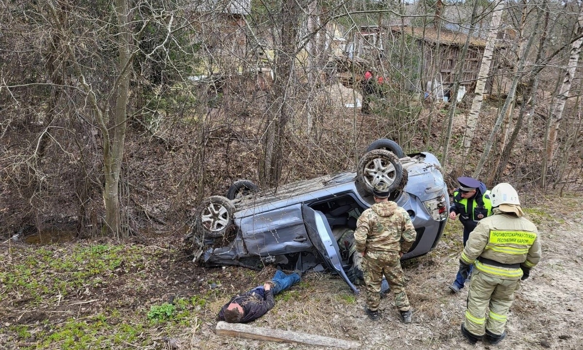 Жуткая авария в Карелии: пострадали трое, в том числе женщина и ребенок