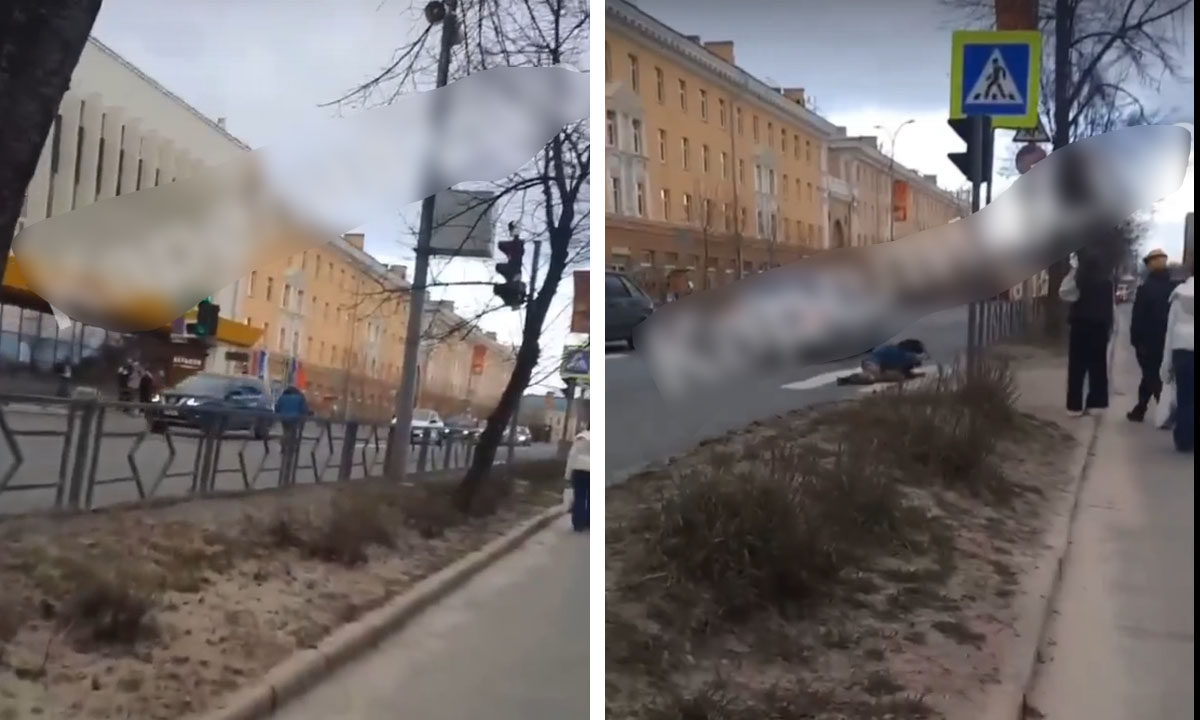 В Петрозаводске неадекватный мужчина бросался под машины