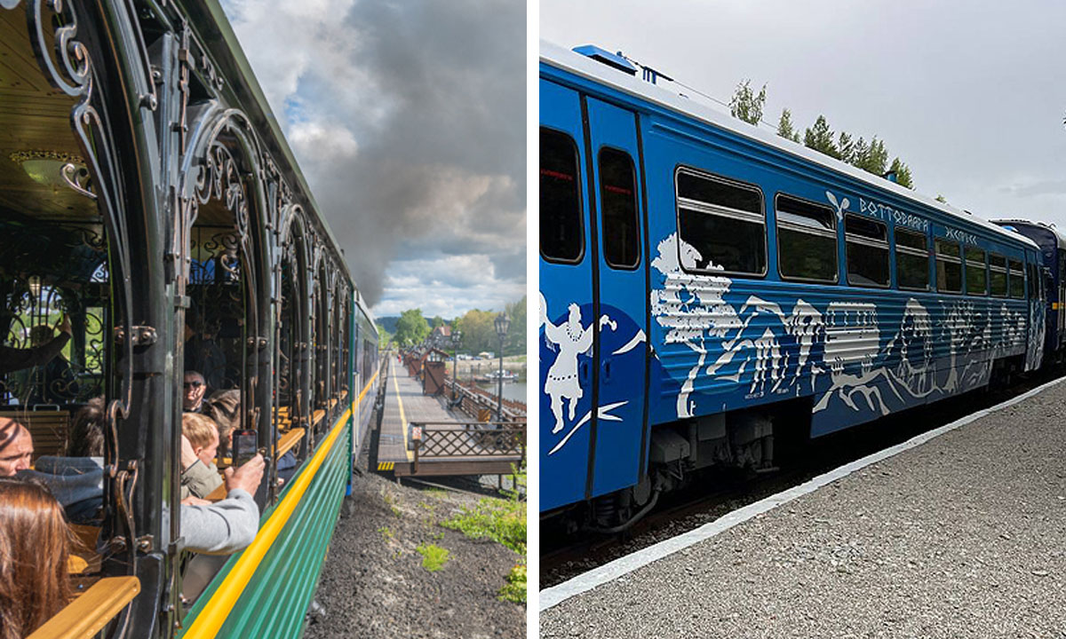В Карелии снова запускают туристические поезда
