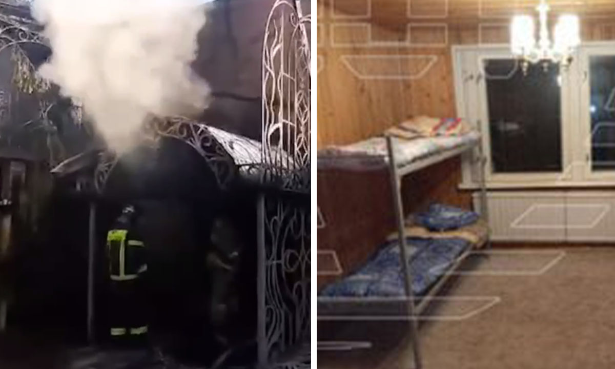 Шесть спавших человек заживо сгорели в хостеле